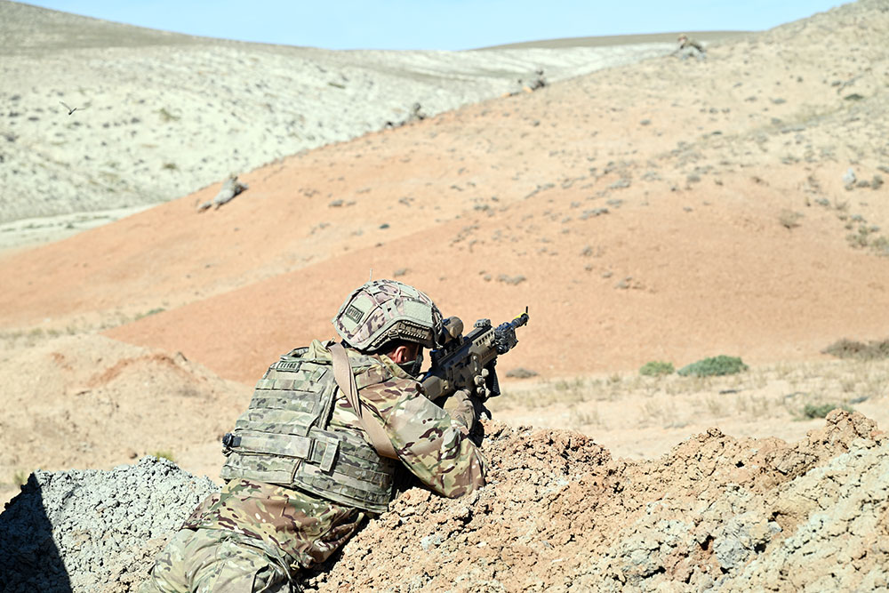 "Sarsılmaz Tərəfdaşlıq-2025" birgə XTQ təlimi sona çatıb (FOTO)