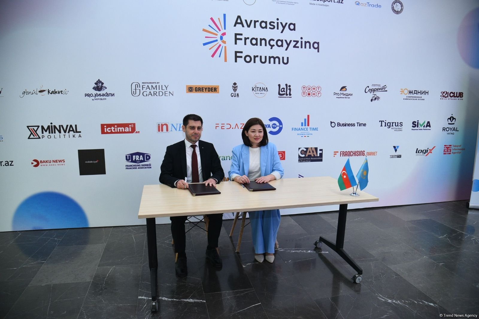 "Gaztrade" ilə "Azexport" arasında Anlaşma Memorandumu imzalanıb (FOTO)