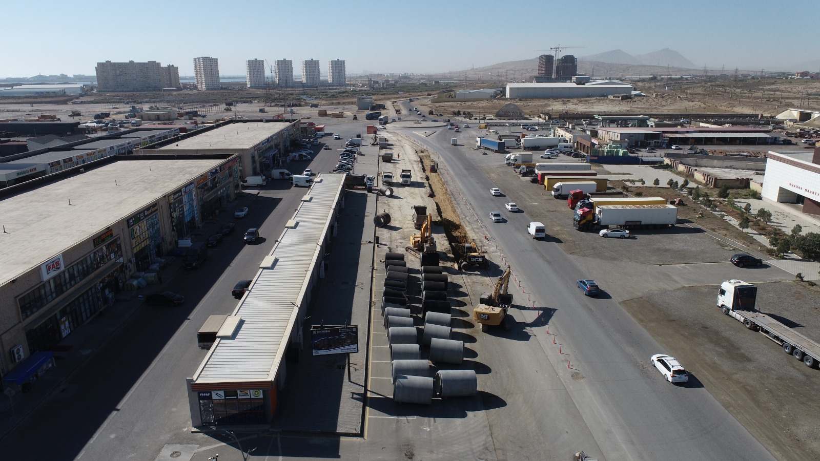 Lökbatanda 23 kilometrlik kollektor və sutəmizləyici qurğu tikilir (FOTO)