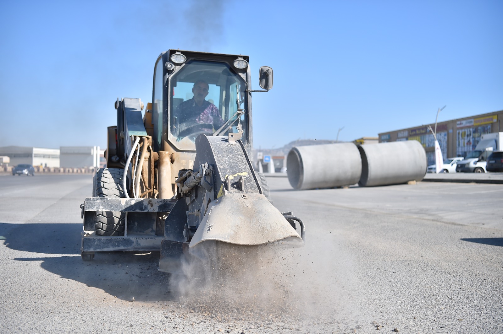 Lökbatanda 23 kilometrlik kollektor və sutəmizləyici qurğu tikilir (FOTO)