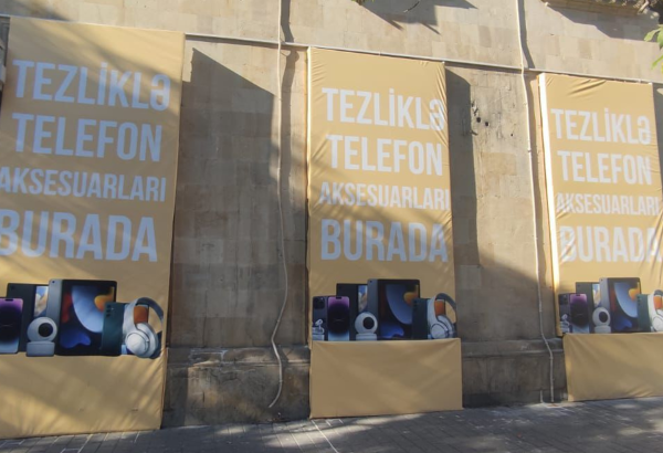 Bakıda memarlıq abidəsinə zərər vurmaq cəhdinin qarşısı alınıb (FOTO/VİDEO)