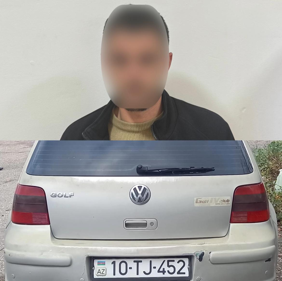 Qusarda narkotikin təsiri altında avtomobil idarə edən qazi saxlanıldı