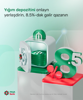 “PAŞA Bank” mobil tətbiqində rəqəmsal depozit