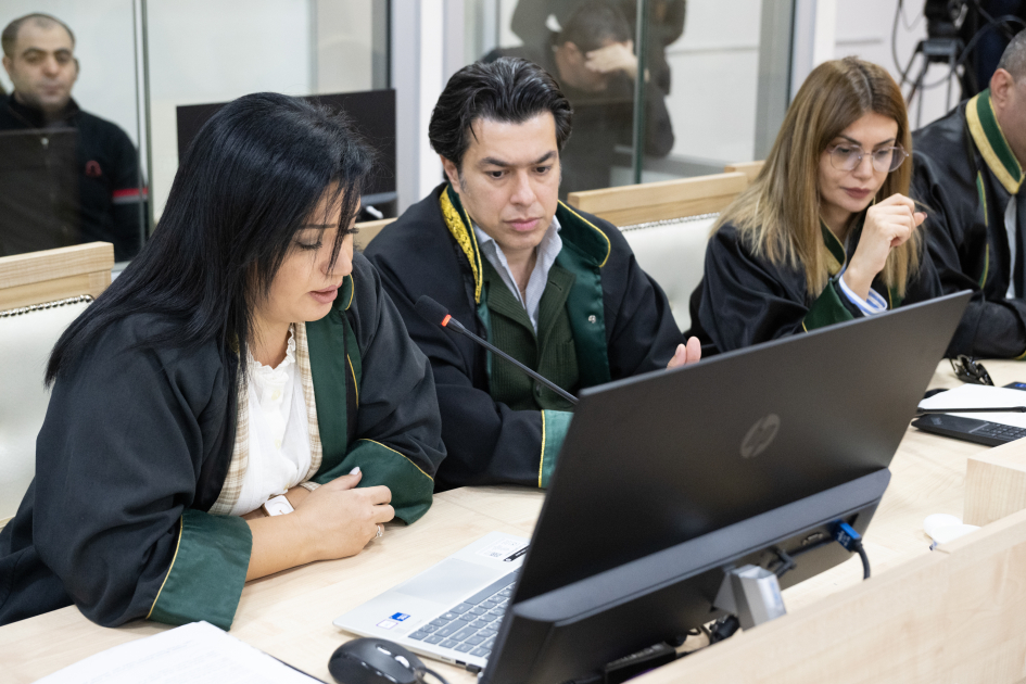 Ermənistan vətəndaşlarının məhkəmə istintaqı başa çatıb, prokurorlar çıxışa hazırlaşmaq üçün hakimdən vaxt istəyib - MƏHKƏMƏ (FOTO)