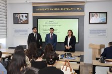 Audiovizual Şura BDU-nun tələbələri üçün növbəti seminar təşkil edib (FOTO)