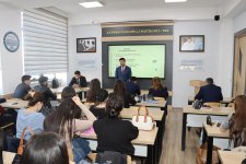 Audiovizual Şura BDU-nun tələbələri üçün növbəti seminar təşkil edib (FOTO)