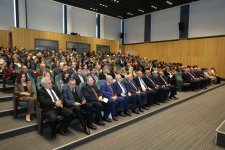 UNEC-də Azərbaycan Milli Elmlər Akademiyasının 80 illik yubileyi qeyd olunub (FOTO)