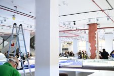 “Moskva” univermağının binasında qanunsuz təmir işləri aparılıb (FOTO)