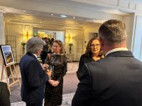 Paris Sülh Forumu çərçivəsində Azərbaycanın təbiətinə və iqlim çağırışlarına həsr olunmuş sərgi keçirilib (FOTO)