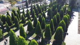 Xaçmaz şəhərində Mədəniyyət və istirahət parkı əsaslı təmir olunub (FOTO)