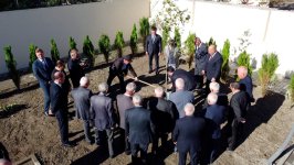 Xaçmaz şəhərində Mədəniyyət və istirahət parkı əsaslı təmir olunub (FOTO)