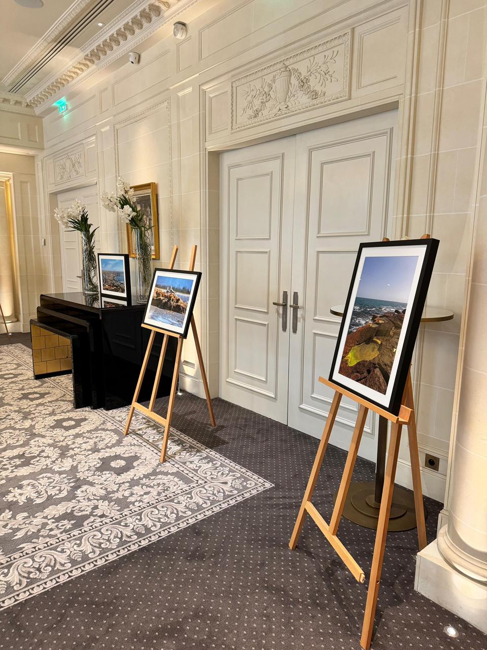 Paris Sülh Forumu çərçivəsində Azərbaycanın təbiətinə və iqlim çağırışlarına həsr olunmuş sərgi keçirilib (FOTO)
