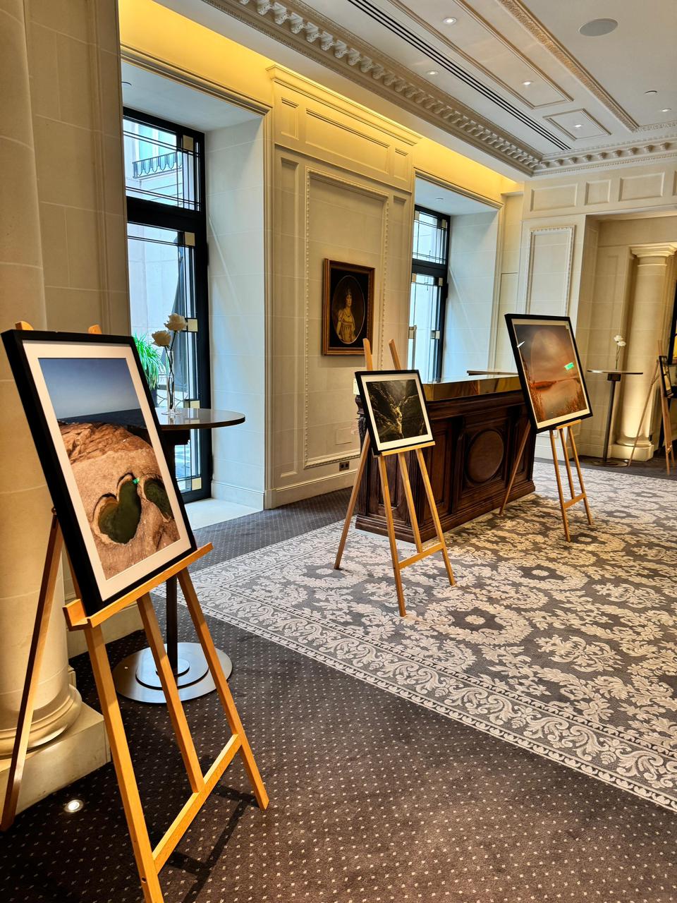 Paris Sülh Forumu çərçivəsində Azərbaycanın təbiətinə və iqlim çağırışlarına həsr olunmuş sərgi keçirilib (FOTO)