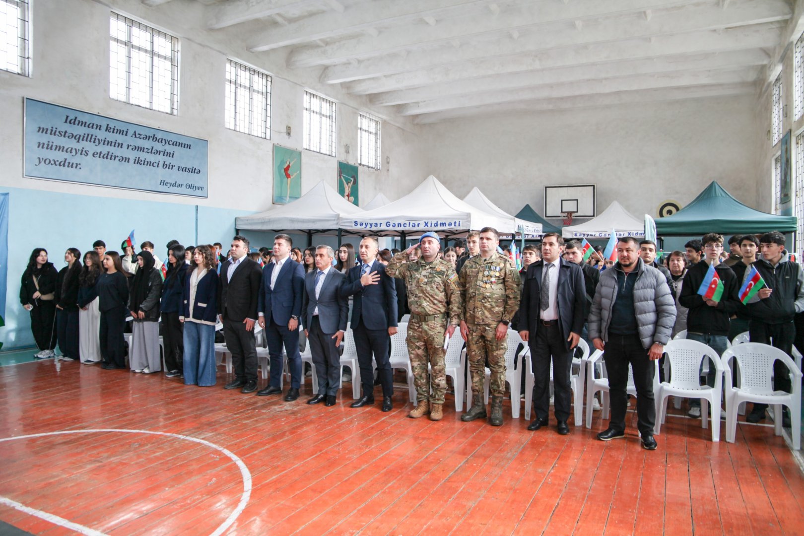 “Səyyar Gənclər Xidməti” layihəsi Qusar gənclərinə xidmət göstərib (FOTO)