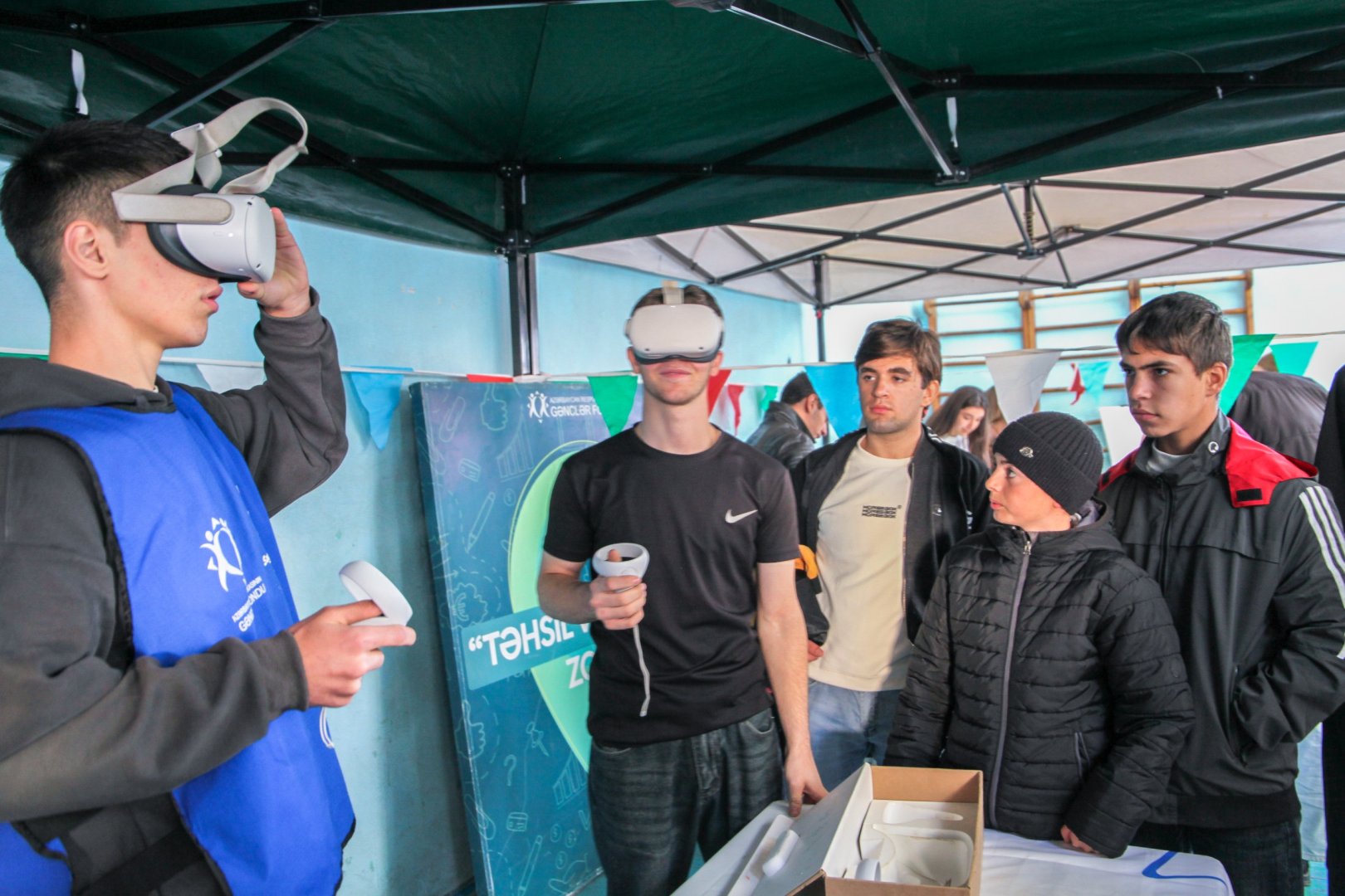 “Səyyar Gənclər Xidməti” layihəsi Qusar gənclərinə xidmət göstərib (FOTO)