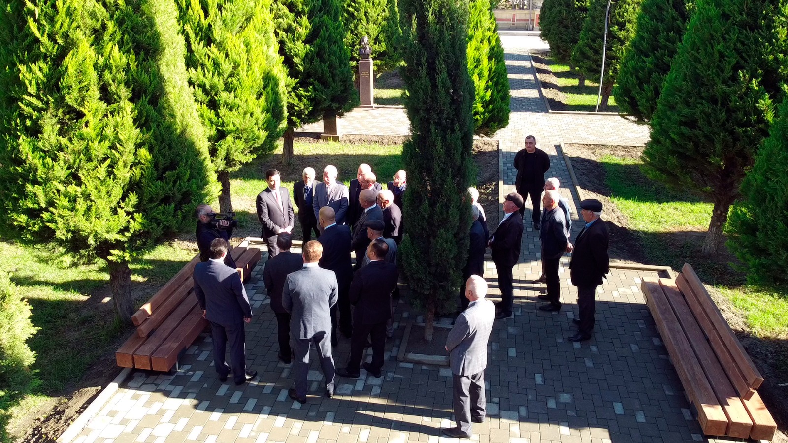 Xaçmaz şəhərində Mədəniyyət və istirahət parkı əsaslı təmir olunub (FOTO)