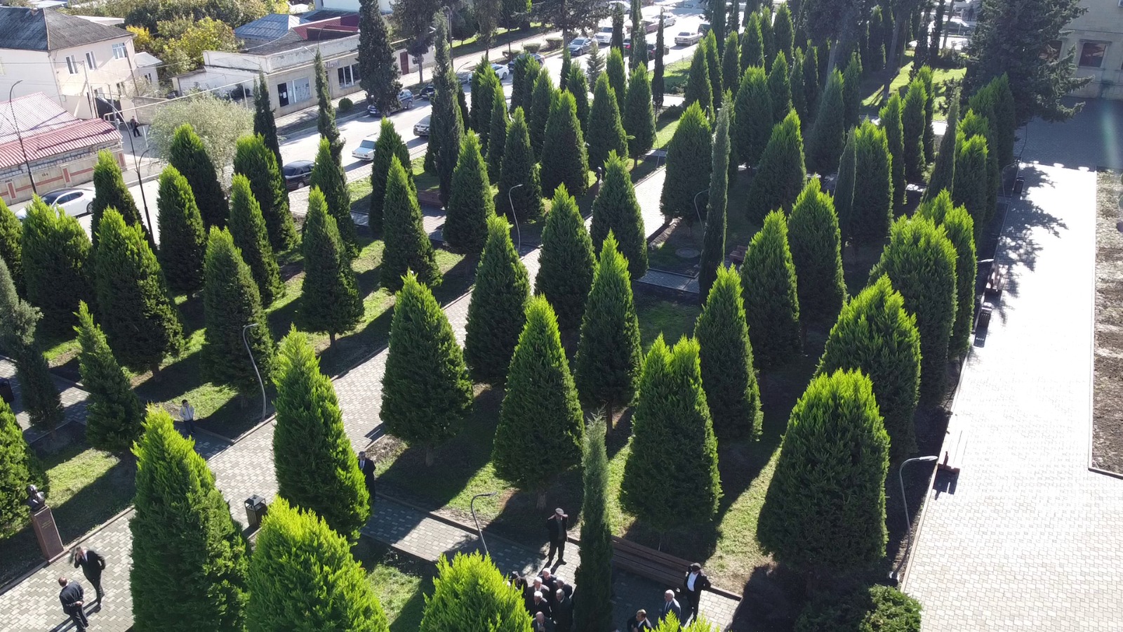 Xaçmaz şəhərində Mədəniyyət və istirahət parkı əsaslı təmir olunub (FOTO)