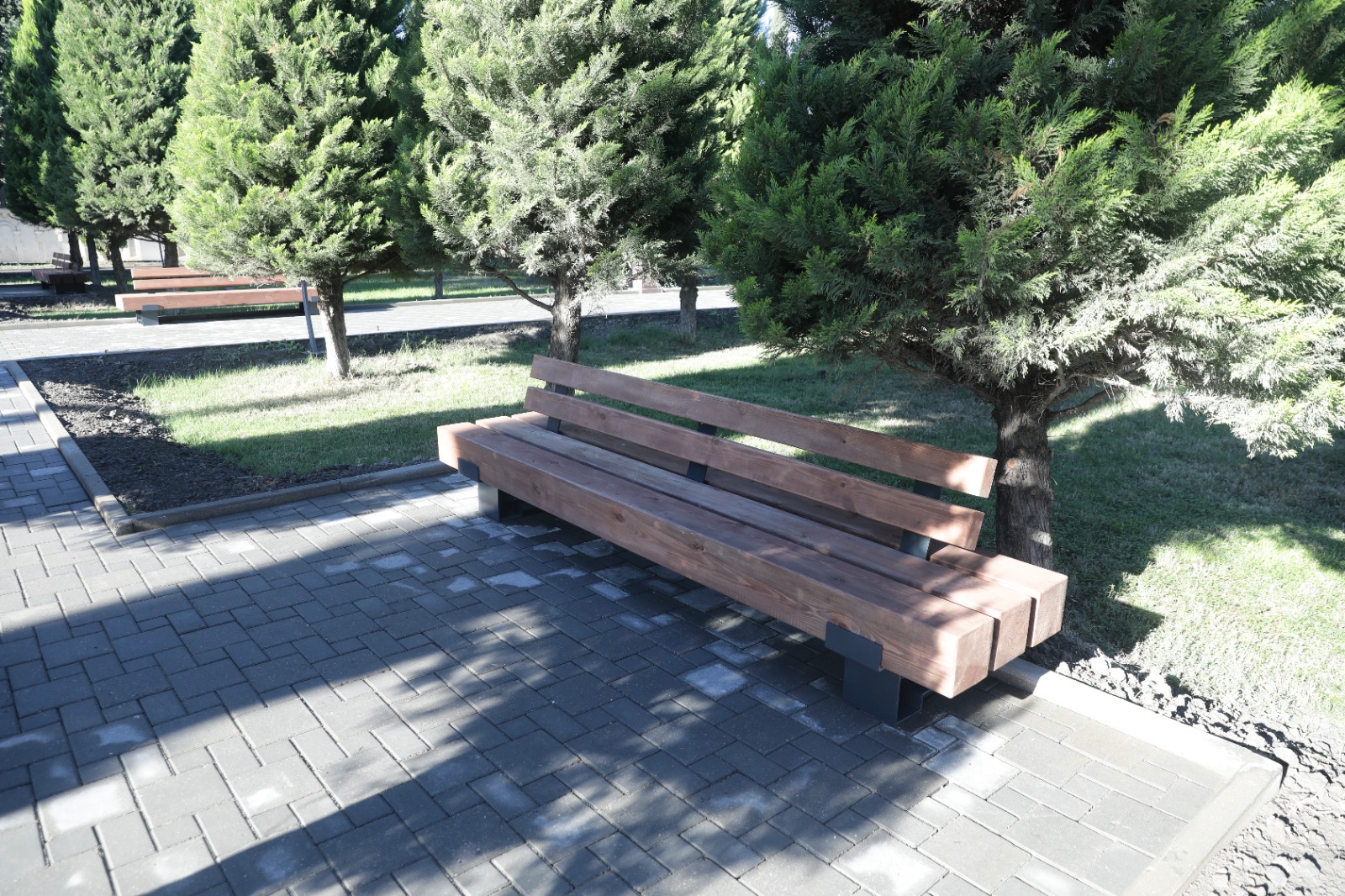 Xaçmaz şəhərində Mədəniyyət və istirahət parkı əsaslı təmir olunub (FOTO)