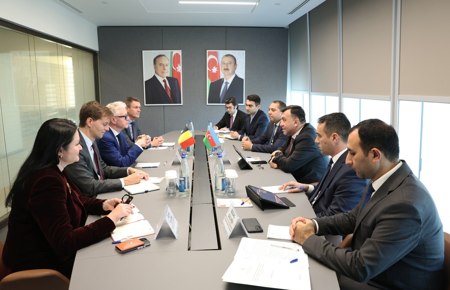 Belçikalı investorlar Azərbaycanda həyata keçirilən layihələrdə fəal iştiraka dəvət olunub