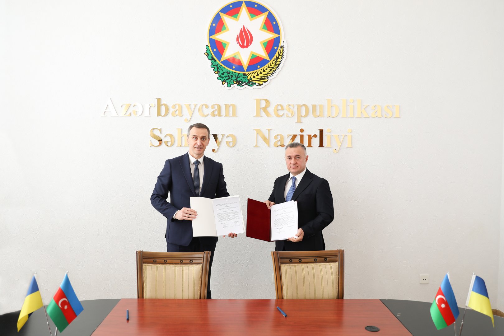 Ukrayna və Azərbaycan səhiyyə sahəsində əməkdaşlığı genişləndirir - Bakıda bir sıra mühüm sənədlər imzalanıb (FOTO)