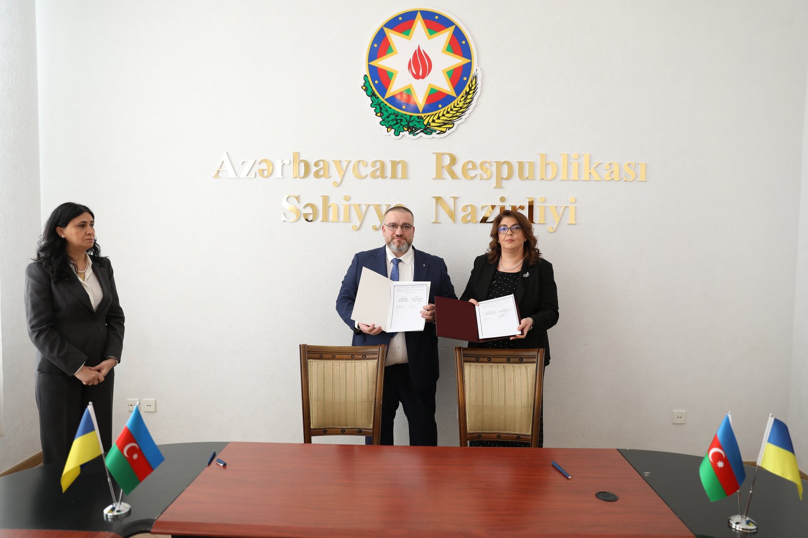 Ukrayna və Azərbaycan səhiyyə sahəsində əməkdaşlığı genişləndirir - Bakıda bir sıra mühüm sənədlər imzalanıb (FOTO)