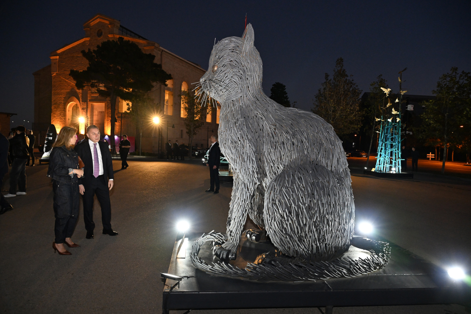 “Art Weekend” festivalı çərçivəsində Daş Salnamə Muzeyində sərgilər açılıb (FOTO)