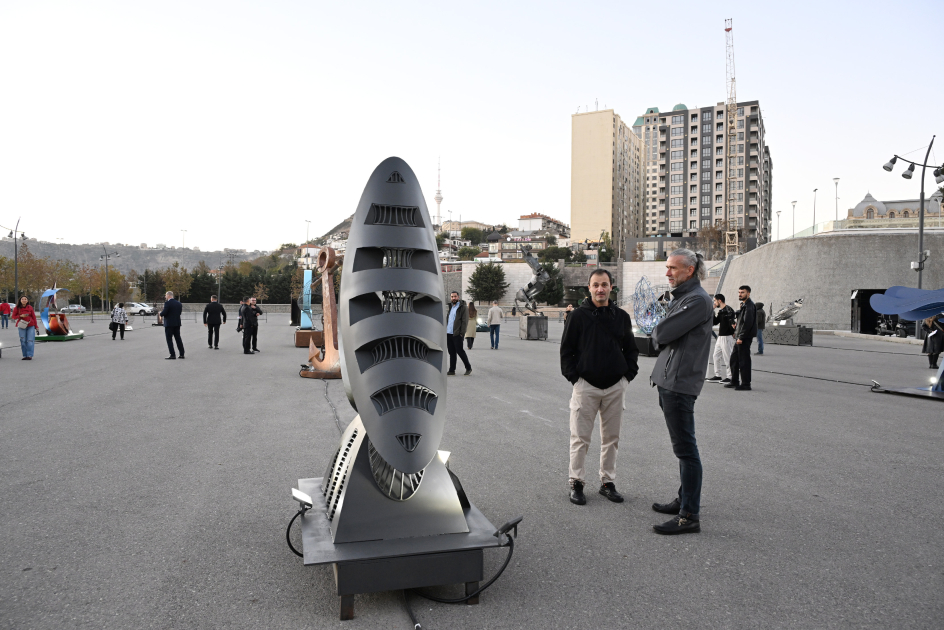 “Art Weekend” festivalı çərçivəsində Daş Salnamə Muzeyində sərgilər açılıb (FOTO)