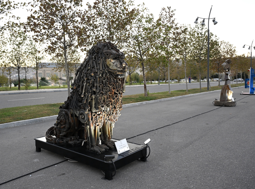 “Art Weekend” festivalı çərçivəsində Daş Salnamə Muzeyində sərgilər açılıb (FOTO)