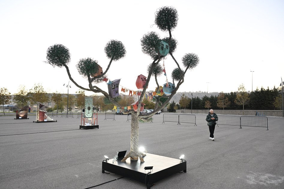 “Art Weekend” festivalı çərçivəsində Daş Salnamə Muzeyində sərgilər açılıb (FOTO)