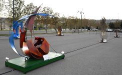 “Art Weekend” festivalı çərçivəsində Daş Salnamə Muzeyində sərgilər açılıb (FOTO)