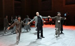 Daş Salnamə Muzeyində “Suyun sirri” pantomim tamaşası təqdim olunub (FOTO)