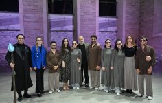 Daş Salnamə Muzeyində “Suyun sirri” pantomim tamaşası təqdim olunub (FOTO)