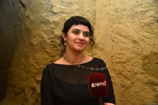 İçərişəhərdə yerləşən XVII əsrə aid Yeraltı hamamda "Axar yaddaş" adlı sərgi açılıb (FOTO)