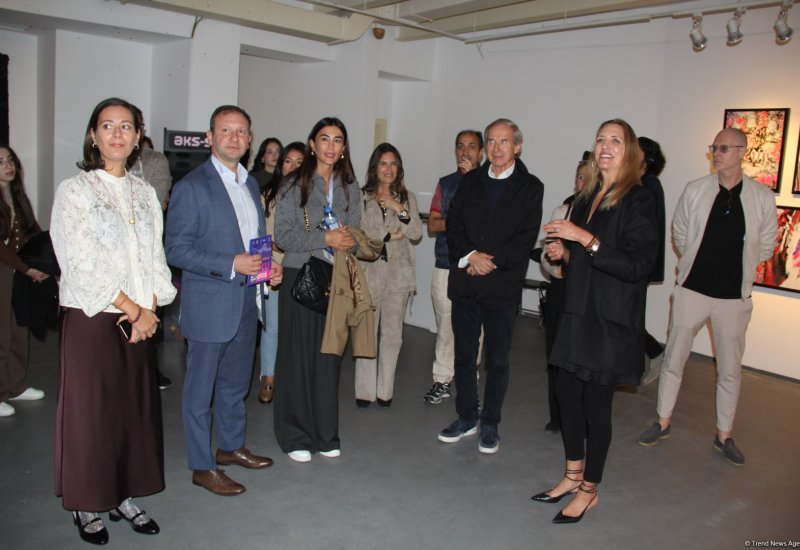 “Bakıya Uçuş. İncəsənət Həftəsonu. Gələcəyi İNDİ Duy” layihəsi çərçivəsində “Axın halı” adlı incəsənət sərgisi açılıb (FOTO)