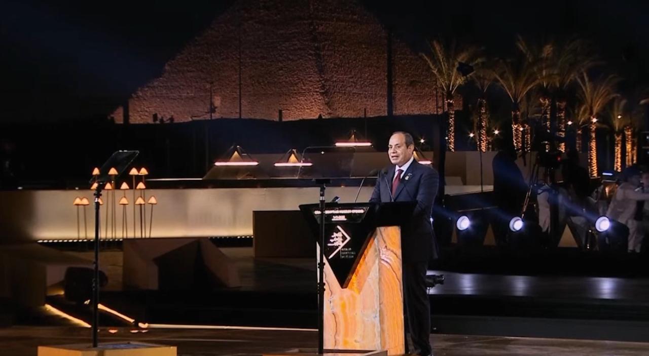 Sahibə Qafarova Böyük Misir Muzeyinin açılış mərasimində iştirak edib (FOTO)