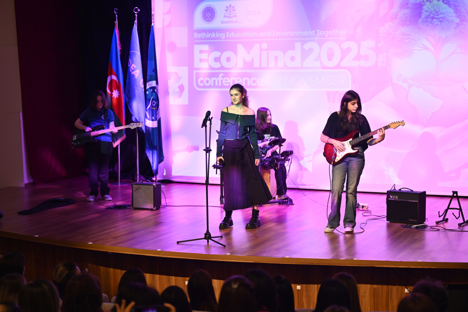 Heydər Əliyev Fondunun vitse-prezidenti Leyla Əliyeva “EcoMind 2025” konfransında iştirak edib (FOTO)