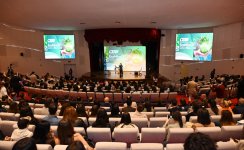 Heydər Əliyev Fondunun vitse-prezidenti Leyla Əliyeva “EcoMind 2025” konfransında iştirak edib (FOTO)