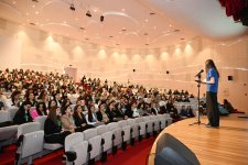 Heydər Əliyev Fondunun vitse-prezidenti Leyla Əliyeva “EcoMind 2025” konfransında iştirak edib (FOTO)