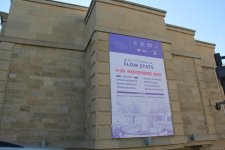 “Bakıya Uçuş. İncəsənət Həftəsonu. Gələcəyi İNDİ Duy” layihəsi çərçivəsində “Axın halı” adlı incəsənət sərgisi açılıb (FOTO)