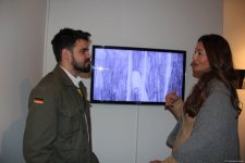 “Bakıya Uçuş. İncəsənət Həftəsonu. Gələcəyi İNDİ Duy” layihəsi çərçivəsində “Axın halı” adlı incəsənət sərgisi açılıb (FOTO)