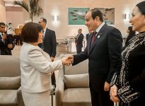 Sahibə Qafarova Böyük Misir Muzeyinin açılış mərasimində iştirak edib (FOTO)