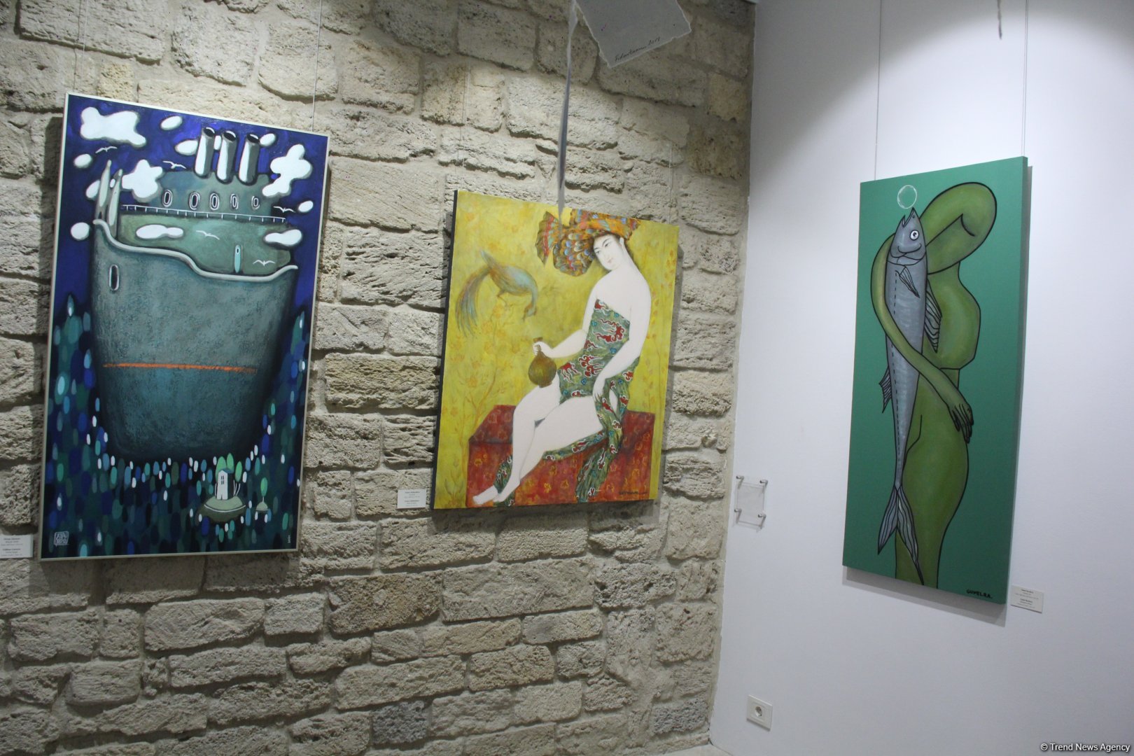 “Bakıya Uçuş. İncəsənət Həftəsonu. Gələcəyi İNDİ Duy” layihəsi çərçivəsində “Mən Suyam” adlı incəsənət sərgisi açılıb (FOTO)