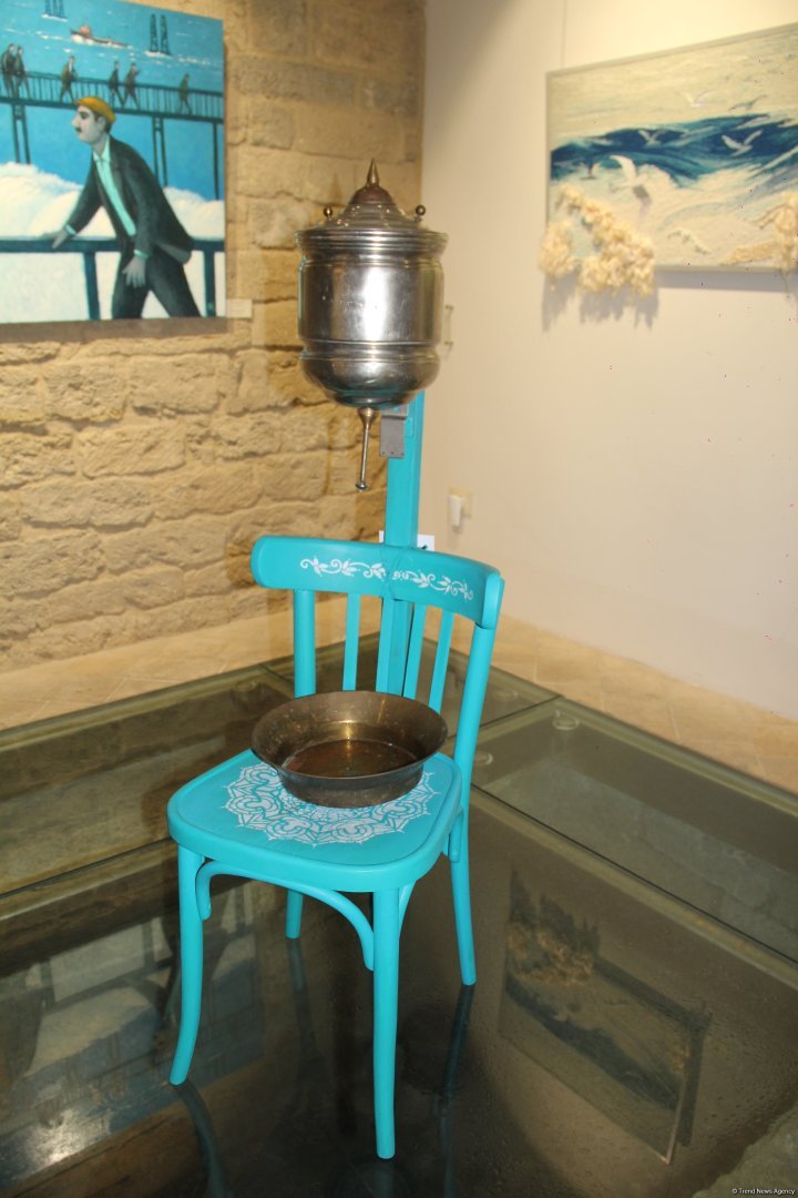 “Bakıya Uçuş. İncəsənət Həftəsonu. Gələcəyi İNDİ Duy” layihəsi çərçivəsində “Mən Suyam” adlı incəsənət sərgisi açılıb (FOTO)