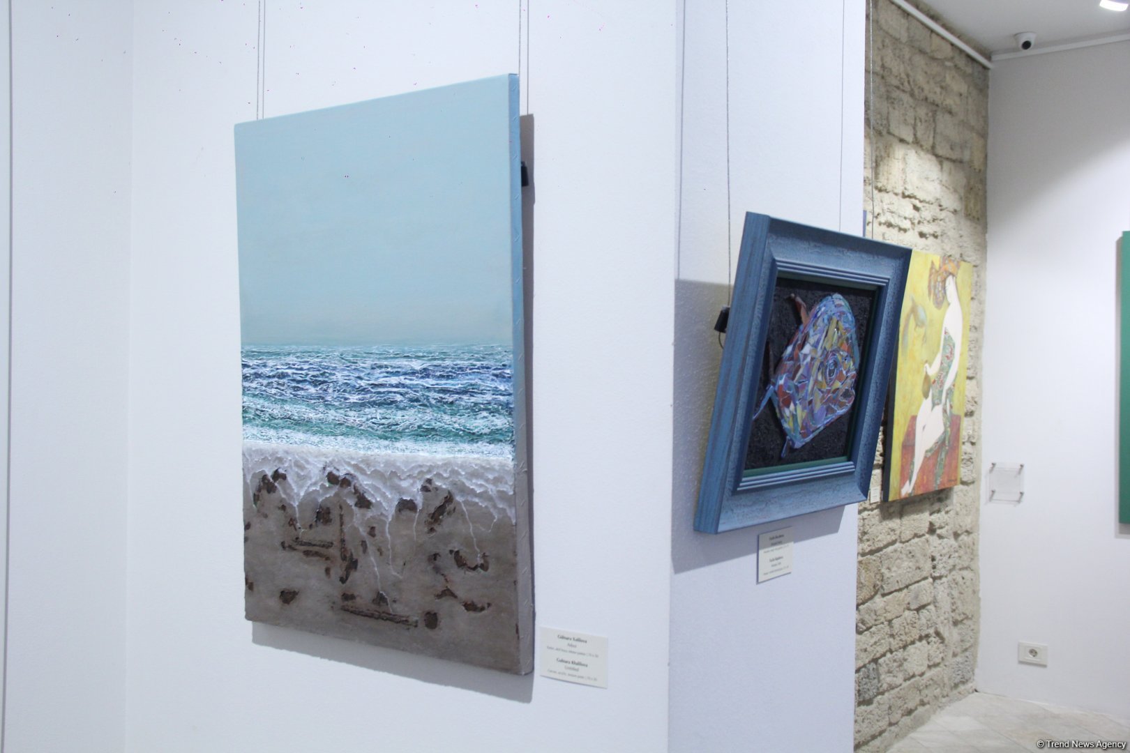 “Bakıya Uçuş. İncəsənət Həftəsonu. Gələcəyi İNDİ Duy” layihəsi çərçivəsində “Mən Suyam” adlı incəsənət sərgisi açılıb (FOTO)