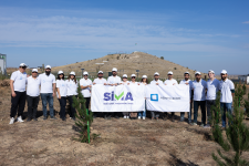 “AzInTelecom” Ağdamda ağacəkmə aksiyası keçirib (FOTO)