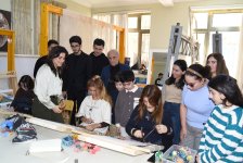 "Art Weekend" festivalı çərçivəsində Rəssamlıq Akademiyasında açıq qapı günləri keçirilib (FOTO)