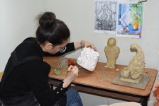 "Art Weekend" festivalı çərçivəsində Rəssamlıq Akademiyasında açıq qapı günləri keçirilib (FOTO)