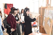"Art Weekend" festivalı çərçivəsində Rəssamlıq Akademiyasında açıq qapı günləri keçirilib (FOTO)