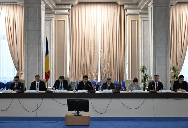 Azərbaycan nümayəndə heyəti Rumıniya Parlamentinin Deputatlar Palatasında olub (FOTO)