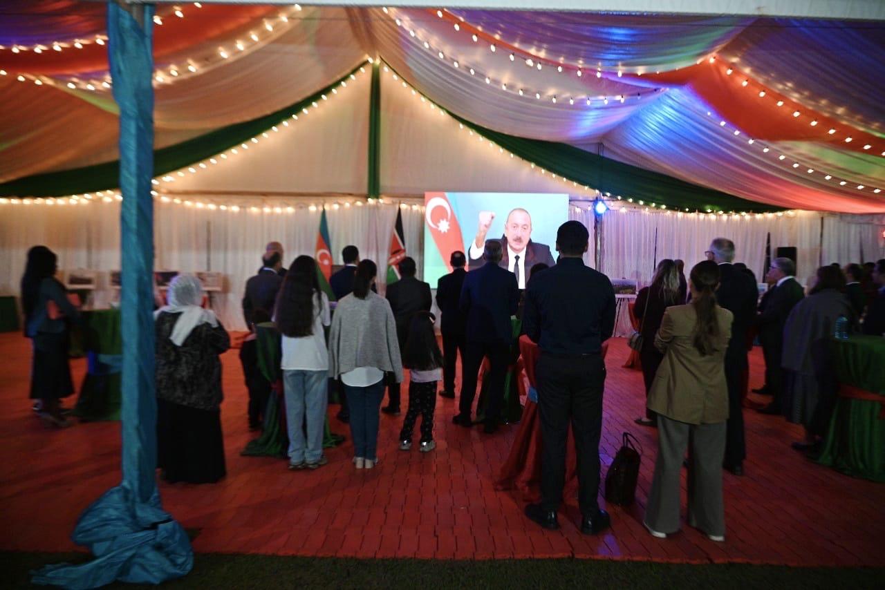 Nayrobidə 8 noyabr - Zəfər Gününün beşinci ildönümü ilə əlaqədar tədbir keçirilib (FOTO)